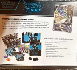 Pokemon Scarlet & Violet Black Bolt Elite Trainer Box Booster Promo Card - Image 5