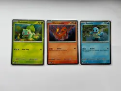 Pokemon 151 Poster Collection Promo Card Set SVP 046 SVP 047 SVP 048 - Image 1