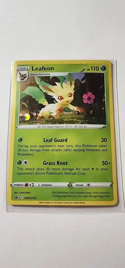 Leafeon - Promo SWSH: Sword & Shield Promo Cards SWSH191 NM Holo - Image 1