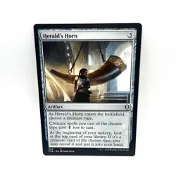 Herald's Horn CLB Commander Uncommon MTG Magic The Gathering - Image 1