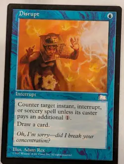 Disrupt - Weatherlight - Magic the Gathering MTG Nice! - Image 1
