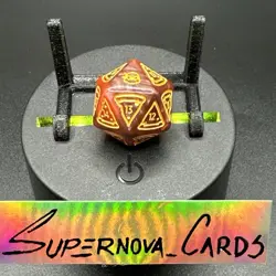 MTG Teenage Mutant Ninja Turtles D20 Dice Life Counter TMC TMT P MTG Pizza (1x) - Image 1