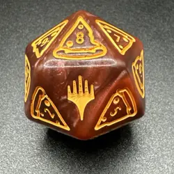 MTG Teenage Mutant Ninja Turtles D20 Dice Life Counter TMC TMT P MTG Pizza (1x) - Image 3