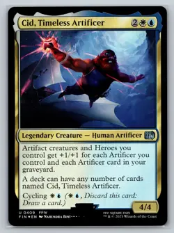 Cid, Timeless Artificer (0409) Final Fantasy Foil - Image 1