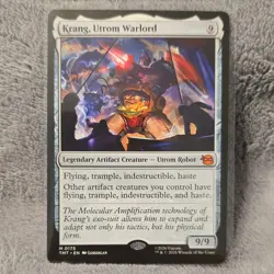 Krang, Utrom Warlord Mythic MTG Ninja Turtles M0175 Nm - Image 1