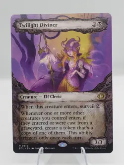 Twilight Diviner (Showcase) 0315 (R) MTG Lorwyn Eclipsed (ECL) - Image 1