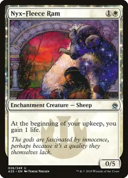 [MTG] Nyx-Fleece Ram (026) (A25) LP-HP - Image 1