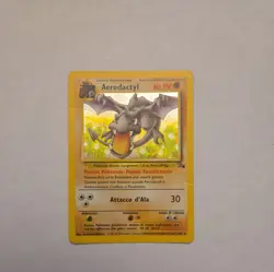 Pokemon Card - Aerodactyl Fossil Italian 1/62 Holo Rare - Image 1