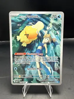 Pokemon Misty's Psyduck 193/182 Sv10: Destined Rivals Holo - Image 1