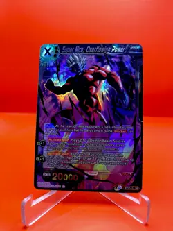 Dragon Ball Super CCG Super Mira Overflowing Power Foil BT17-111 SR Bandai Card - Image 1
