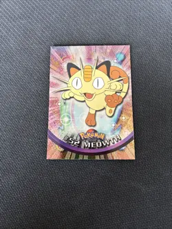 Pokemon Topps Pokemon Card #52 Meowth LP - Image 1