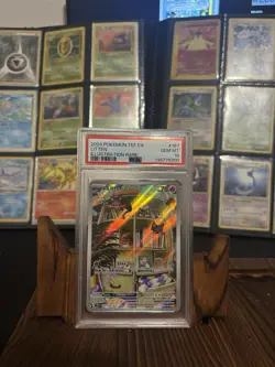 Pokemon Litten Illustration Rare Holo SV05 Temporal Forces PSA 10 167/162 - Image 1