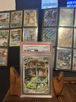 Pokemon Litten Illustration Rare Holo SV05 Temporal Forces PSA 10 167/162 - Image 3