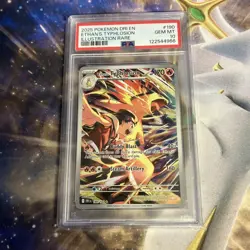 2025 POKEMON DRI EN-DESTINED RIVALS ILLUSTRATION RARE ETHAN'S TYPHLOSION PSA 10 - Image 1