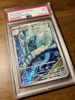 2023 POKEMON MEW EN-151 ILLUSTRATION RARE #181 DRAGONAIR PSA 9 - Image 2