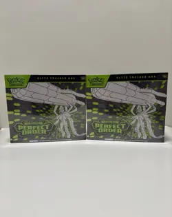 2x Perfect Order Elite Trainer Box ETB Lot Pokemon TCG New/Factory Sealed ✅ - Image 1