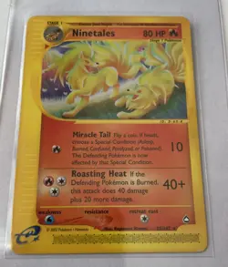 Ninetales Non-Holo Rare | Aquapolis 25/147 | LP | Pokemon TCG - Image 1