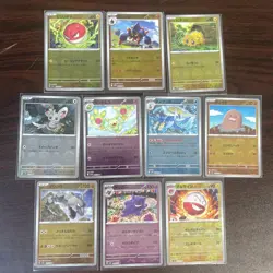 Pokemon Card Game Monster Ball Mirror 10 pcs mixed - Image 1