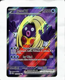 Jynx ex 191/165 Full Art Ultra Rare Holo Pokemon 2023 SV 151 NM English - Image 1