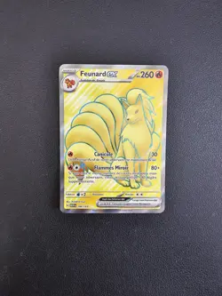Carte Pokemon Feunard EX 186/165 Full Art EV3.5 Ecarlate Et Violet 151 FR NEUF - Image 1