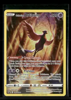 Pokemon 2023 Crown Zenith Galarian Articuno #SWSH282 - Image 1