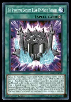 The Phantom Knights' Rank-Up-Magic Launch LEHD-ENC13 Yu-Gi-Oh 1st Edition NM - Image 1