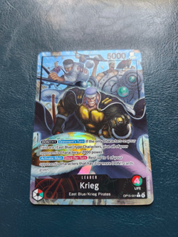 One Piece TCG - Don Krieg Alt Leader English - OP15-001 - Kami's Island - Image 1
