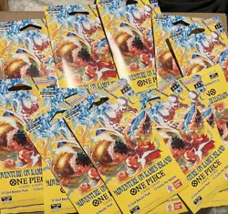 One Piece TCG OP15-EB04 Adventure on Kami's Island - Booster Packs (Lot Of 20) - Image 1