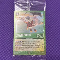 Disney Lorcana Scrooge McDuck-S.H.U.S.H. Agent Promo Foil 36/P3 Mint Sealed - Image 1