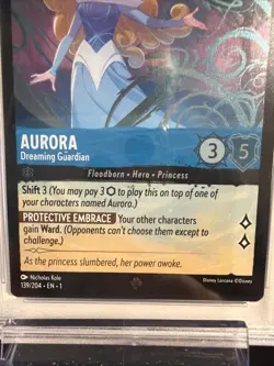 Disney Lorcana The First Chapter Aurora - #139 FOIL PSA 10 - Image 4