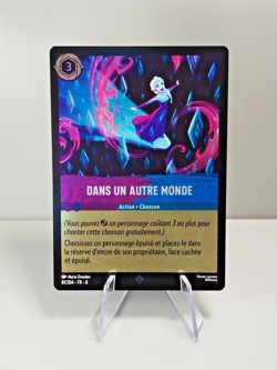 LORCANA FR - Chapter 8 81/204 In Another World Super Rare ✨FOIL✨New - Image 1