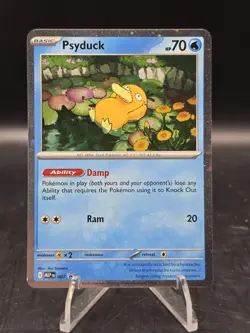 Pokemon TCG Psyduck MEP 007 Black Star Promo Cosmos Holo NM - Image 1