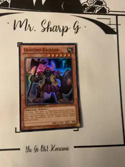 DODODO-KRIEGER - LIMITIERTE AUFLAGE WGRT-DE059 DEUTSCH Yu-Gi-OH! CARD SUPER R - Image 3