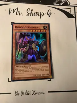 DODODO-KRIEGER - LIMITIERTE AUFLAGE WGRT-DE059 DEUTSCH Yu-Gi-OH! CARD SUPER R - Image 4