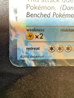 Pokemon TCG Kyogre EX Ultra Rare Full Art Holo Dark Explorers 26/108 170 -HP- - Image 5