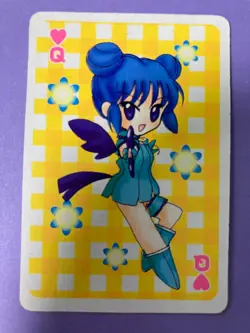 Tokyo Mew Mew Playing Card Seinto Tairu Queen of Hearts Furoku Japanese F/S - Image 2