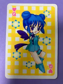 Tokyo Mew Mew Playing Card Seinto Tairu Queen of Hearts Furoku Japanese F/S - Image 3