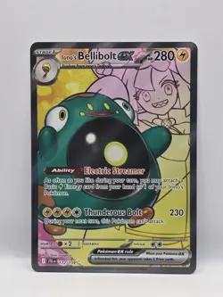 Iono's Bellibolt EX 172/159 Journey Together Pokemon TCG NM - Image 1
