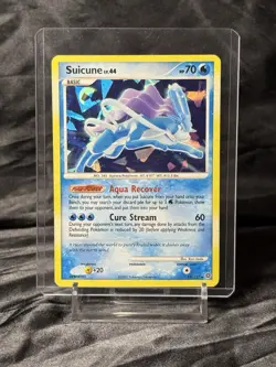 Suicune LV.44 19/132 - Cracked Ice Holo -Secret Wonders Rare Pokemon - Image 1