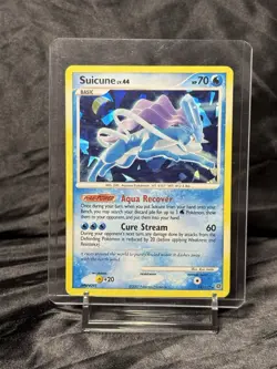 Suicune LV.44 19/132 - Cracked Ice Holo -Secret Wonders Rare Pokemon - Image 3