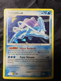 Suicune LV.44 19/132 - Cracked Ice Holo -Secret Wonders Rare Pokemon - Image 4