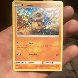 Pokemon TCG Cubone Promo Holo McDonald's 2018 007/012 Basic 70 HP English - Image 1