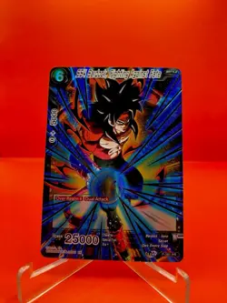 Dragon Ball Super CCG SS4 Burdock Fighting Against Fate P-261 PR Promo Foil Card - Image 1