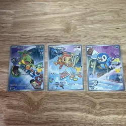 Pokemon 30th Anniversary First Partner Pack Turtwig, Chimchar, Piplup - Image 1