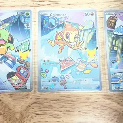 Pokemon 30th Anniversary First Partner Pack Turtwig, Chimchar, Piplup - Image 3