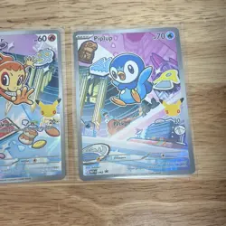 Pokemon 30th Anniversary First Partner Pack Turtwig, Chimchar, Piplup - Image 4