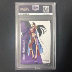 PSA 10 One Piece Boa Hancock Our Memories Wafers Card Japanese 2018 Authentic - Image 2