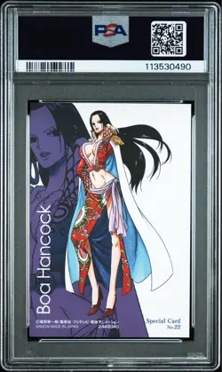 PSA 10 One Piece Boa Hancock Our Memories Wafers Card Japanese 2018 Authentic - Image 5