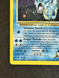 Giovanni’s Gyarados 5/132 Holo Gym Challenge Pokemon - Image 5
