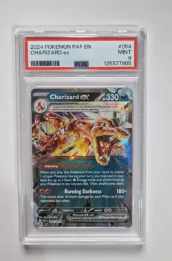 Charizard ex PAF 054/091 PSA 9 Pokemon TCG - Image 3